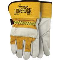 Watson Gloves A281E-L Longhorn Gloves, Large, Grain Cowhide Palm