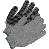 Bob Dale Gloves 10-1-367FD-XL Grip Gloves, Poly/Cotton, Single Sided, X-Large
