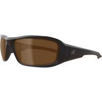 Edge Safety Eyewear TXB235 Brazeau Safety Glasses, Copper Lens, Anti-Scratch/Polarized, ANSI Z87+/MCEPS GL-PD 10-12/Meets/Exceeds CSA Z94.3