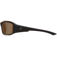 Edge Safety Eyewear TXB235 Brazeau Safety Glasses, Copper Lens, Anti-Scratch/Polarized, ANSI Z87+/MCEPS GL-PD 10-12/Meets/Exceeds CSA Z94.3