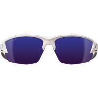 Edge Safety Eyewear TSDKAP248-G2 Lunettes de s&eacute;curit&eacute; Khor G2, Lentille Miroir bleu, Anti-&eacute;gratignures/Polaris&eacute;, ANSI Z87+/MCEPS GL-PD 10-12/R&eacute;pond ou surpasse la norme CSA Z94.3