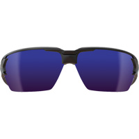 Edge Safety Eyewear XPAP418 Pumori Safety Glasses, Blue Mirror Lens, Anti-Scratch, ANSI Z87+/MCEPS GL-PD 10-12/Meets/Exceeds CSA Z94.3