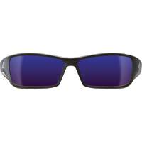 Edge Safety Eyewear SR118. Lunettes de s&eacute;curit&eacute; Reclus, Lentille Miroir bleu, Anti-&eacute;gratignures, ANSI Z87+/MCEPS GL-PD 10-12/R&eacute;pond ou surpasse la norme CSA Z94.3