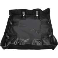 Zenith Safety Products SHK116 Collapsible Berm, 60 US gal. Capacity, 4' W x 4' L x 6" H, Snap-Up Bracket