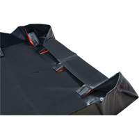 Produits de sécurité Zenith SHK127 Berme d&eacute;ployable &agrave; mur IBX, Capacit&eacute; 4488 gal. US, 12' la x 50' lo x 12" h, Support &agrave; encliqueter