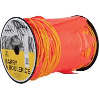 Barry & Boulerice A1NF/100M Warning Line with Flags, 328' L, Orange