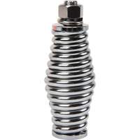 Produits de sécurité Zenith SHN712 Tige de s&eacute;curit&eacute; robuste, Fixation Filet&eacute;, Hauteur 8', Orange avec X r&eacute;fl&eacute;chissant