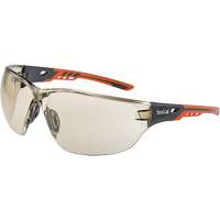 Bollé Safety NESSPCSP Lunettes de s&eacute;curit&eacute; enveloppantes NESS+, Lentille Cuivre, Antibu&eacute;e