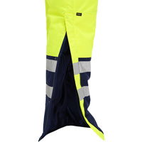 PIP Global Safety PC318M6452T-LY/XL Bisley&reg; Extreme Cold Bib Overall, Polyester, X-Large, High Visibility Lime-Yellow