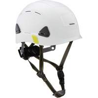 PIP Global Safety CSH11001 Fibre Metal Climbing Style Safety Helmet, CSA Type 2, Ratchet Suspension, Vented