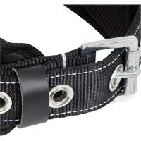 Peakworks V8056011 WB-6010-S Dispositif de retenue de s&eacute;curit&eacute; avec ceinture &agrave; un anneau en D et support lombaire rembourr&eacute; - Petit