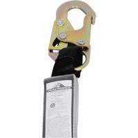 Peakworks V8104806 SA-54000-6 Shock Absorbing Lanyard, 6', Snap Hook Center, Snap Hook Leg Ends, Polyester