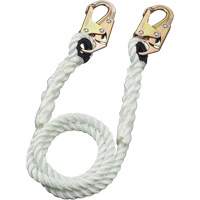 Peakworks V8151004 LAN-1222-4 Longe &agrave; corde de retenue 5/8", 1 branches, 4', Classe CSA A