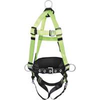 Peakworks V8255215 FBH10020A1020-XXL  Contractor Series Safety Harness, CSA Certified, Class AP, 2X-Large