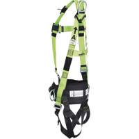 Peakworks V8255654 FBH10000E1020-XL Contractor Series Safety Harness with Positioning Belt, CSA Certified, Class AEP, X-Large