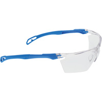 Mcr Safety DM3MD10AF Dominator DM3-MD Series Metal Detectable / X-Ray Detectable UV-AF&reg; Safety Glasses, Clear Lens, Anti-Fog, ANSI Z87+/Meets/Exceeds CSA Z94.3