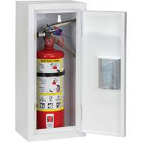 Zenith Safety Products SHL052 Indoor Fire Extinguisher Cabinet, 8" W x 18" H x 6" D