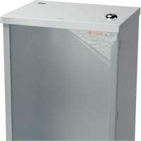 Zenith Safety Products SHL055 Light-Duty Fire Extinguisher Cabinet, 8" W x 22" H x 6" D