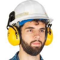 Zenith Safety Products SHL234 Passive Ear Muffs, Cap Mount, 27 NRR dB