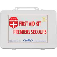Dentec 81BCCSA-0002-0 Shield First Aid Kit, British Columbia/Meets CSA Z1220-17 Type 2 Low-Risk Environment, Medium (26-50 Workers)