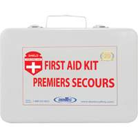 Dentec 81CSA24-0004-1 Trousse de premiers soins Shield, R&eacute;pond ou surpasse la norme CSA Z1220-24 type 2 environnements &agrave; faible risque, Grand (51-100 travailleurs)
