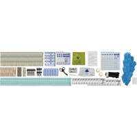 Dentec 81CSA24-0004-1 Trousse de premiers soins Shield, R&eacute;pond ou surpasse la norme CSA Z1220-24 type 2 environnements &agrave; faible risque, Grand (51-100 travailleurs)
