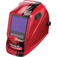 Lincoln Electric K4034-5 VIKING 3350 ADV Code Red&reg; Welding Helmet, 3.74" L x 3.15" W View Area, 5 - 13 Shade Range