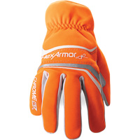 Hexarmor 4075-XXXL (12) Chrome SLT&reg; 4075 Cut-Resistant Gloves, Size 12/3X-Large, Goatskin/HPPE Shell, ASTM ANSI Level A6/EN 388 Level E