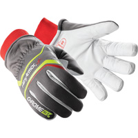Hexarmor 4075W-M (8) Chrome SLT&reg; Winter 4075W Cut-Resistant Gloves with Thinsulate, Size Medium/8, Goatskin/HPPE Shell, ASTM ANSI Level A6