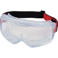 3M GG3101-AF GoggleGear 3000 Series Protective Goggles, Clear Lens, Anti-Fog/Anti-Scratch, Indirect Vent
