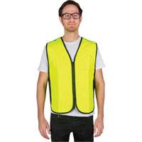 Produits de sécurité Zenith SHL860 Veste refroidissante &agrave; &eacute;vaporation, Grand, Jaune lime haute visibilit&eacute;