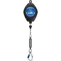 Dentec 16SRLLE0501115 Self-Retracting Lifeline, 50', Galvanized Steel, Swivel