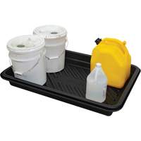 Zenith Safety Products SHM677 Spill Tray, 24" L x 36" W x 4.5" H, 18 US gal. Spill Capacity