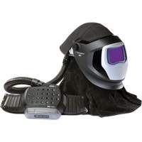 3M 38-1101-30ISW-CA Ensemble de mise &agrave; niveau du syst&egrave;me de respirateur &agrave; &eacute;puration d'air propuls&eacute; Adflo avec casque Versaflo de la s&eacute;rie M et &eacute;cran de soudage Speedglas, Masque de soudage, Pile Lithium-ion