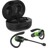 ISOtunes IT-75 &eacute;couteurs Bluetooth UltraComm Aware noir & vert