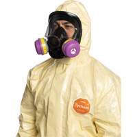 Dupont Personal Protection FS127TLTXL000600 Tychem&reg; 6000 SFR Coverall, Size X-Large, Khaki