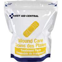 First Aid Central ERKTP-WC 132 articles pour le soin des plaies pour la trousse d'intervention d'urgence de premiers soins