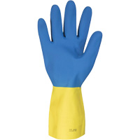 Superior Glove Works Ltd. NL3030-9 Chemstop NL3030 Food Processing Chemical-Resistant Gloves, Size 9, 12" L, Latex/Neoprene, 30-mil