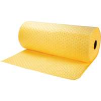 Produits de sécurité Zenith SHN414 Rouleaux absorbants li&eacute;es, Lourd, 150' lo x 30" la, Absorption 20 gal.