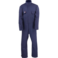 Big Bill 413US7-R-NAY-XL Westex UltraSoft&reg; Welder's Coverall - Regular, Size X-Large, Navy Blue