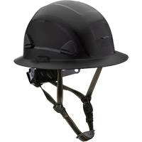 PIP Global Safety CSH12011 Casque Fibre Metal de style escalade avec bordure compl&egrave;te, R&eacute;pond aux normes CSA type 2, Suspension Rochet, Non ventil&eacute;