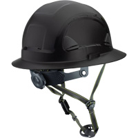 PIP Global Safety CSH12011 Casque Fibre Metal de style escalade avec bordure compl&egrave;te, R&eacute;pond aux normes CSA type 2, Suspension Rochet, Non ventil&eacute;