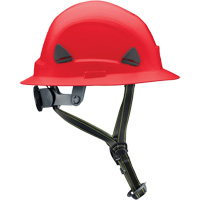 PIP Global Safety CSH12015 Fibre Metal Climbing Style Helmet with Full Brim, Meets CSA Type 2, Ratchet Suspension, Non-Vented