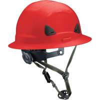 PIP Global Safety CSH12015 Fibre Metal Climbing Style Helmet with Full Brim, Meets CSA Type 2, Ratchet Suspension, Non-Vented