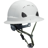 PIP Global Safety CSH13001 Casque Fibre Metal de style escalade avec bordure compl&egrave;te, R&eacute;pond aux normes CSA type 2, Suspension Rochet, Ventil&eacute;