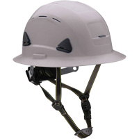 PIP Global Safety CSH13009 Fibre Metal Climbing Style Helmet with Full Brim, Meets CSA Type 2, Ratchet Suspension, Vented