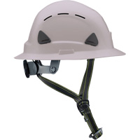 PIP Global Safety CSH13009 Fibre Metal Climbing Style Helmet with Full Brim, Meets CSA Type 2, Ratchet Suspension, Vented