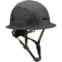 PIP Global Safety CSH13080 Fibre Metal Climbing Style Helmet with Full Brim, Meets CSA Type 2, Ratchet Suspension, Vented