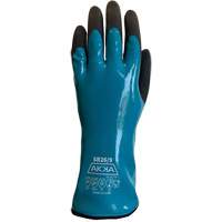 Akka SR26/11 Gants alimentaires de protection contre les produits chimiques, le froid et la coupe, Taille 11, 12" lo, PVC, Doublure en Nylon