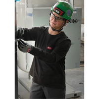 Milwaukee F551G-2X GRIDIRON Long Sleeve Pocket T-Shirt, Women's, 2X-Large, Grey